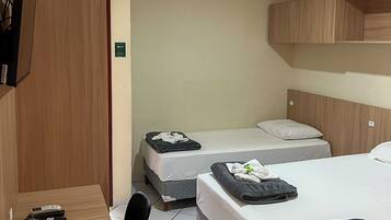 Standard Triple Room | Hypo-allergenic bedding, laptop workspace, free WiFi, bed sheets