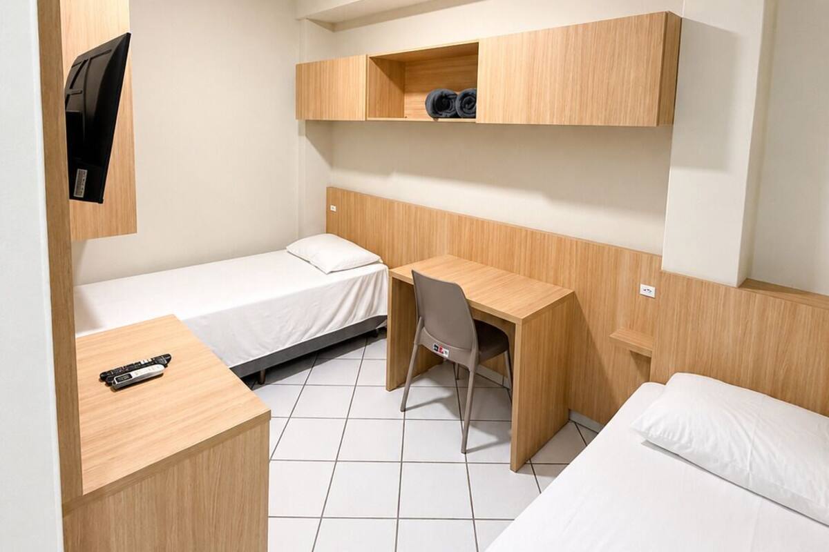 QUARTO STANDARD COM 2 CAMAS DE SOLTEIRO | Vista desde la habitación