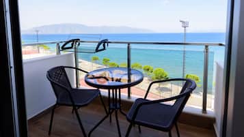 Kamar Double, pemandangan laut | Balkon