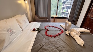 Rom – comfort, 1 queensize-seng, parkutsikt | Wi-fi (inkludert)