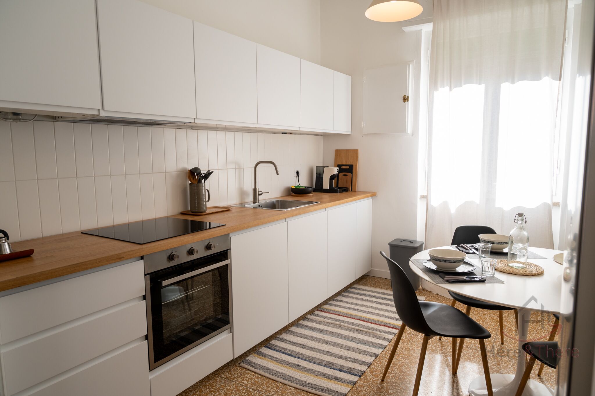 Kühlschrank, Ofen, Herdplatte, Geschirrspüler