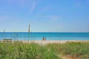 Sun loungers, beach towels