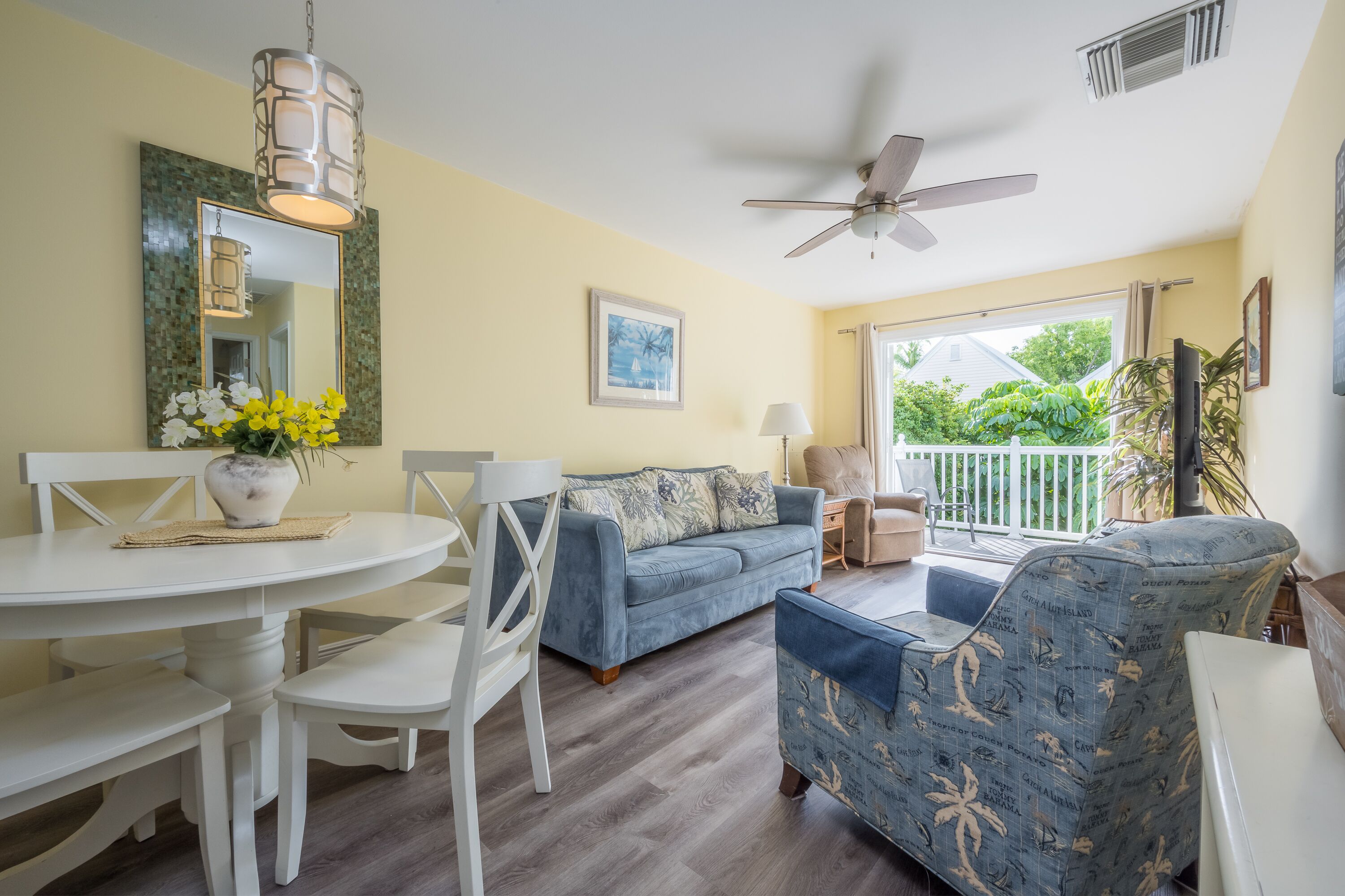 Craig & Cindy Key West Truman Annex Shipyard Condo with balcony at Mile Marker 0