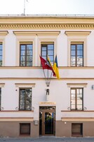 Fachada de la propiedad