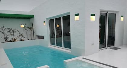Fabulosa villa rural de dos dormitorios con piscina, jacuzzi y zona para BBQ