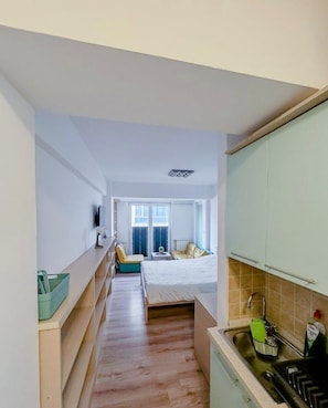 1 bedroom, iron/ironing board, free WiFi, bed sheets - Cozy apartment in the city center,close to the square,lake,restaurants and shops (Ohrid)