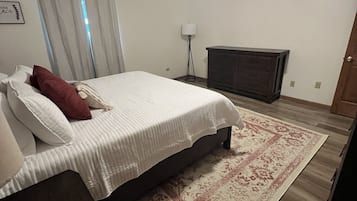 2 makuuhuonetta, vauvan matkasänky, ilmainen Wi-Fi, vuodevaatteet