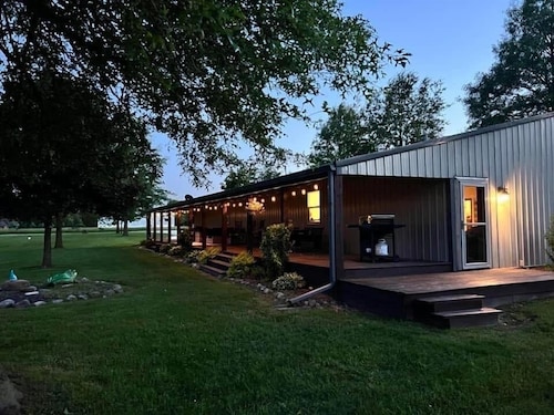 Cozy barn nestled on a 5-acre hobby farm, just 15 minutes from Purdue