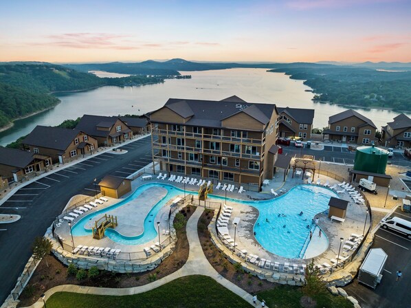 Exterior - Lake View Retreat with Indoor Pool, Theatre, Game Room & Free Daily Tickets (Kimberling City)