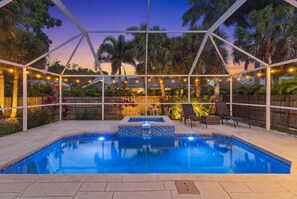 حمّام سباحة خارجي، حمّام سباحة مُدفَّأ