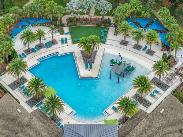 Beheizter Pool