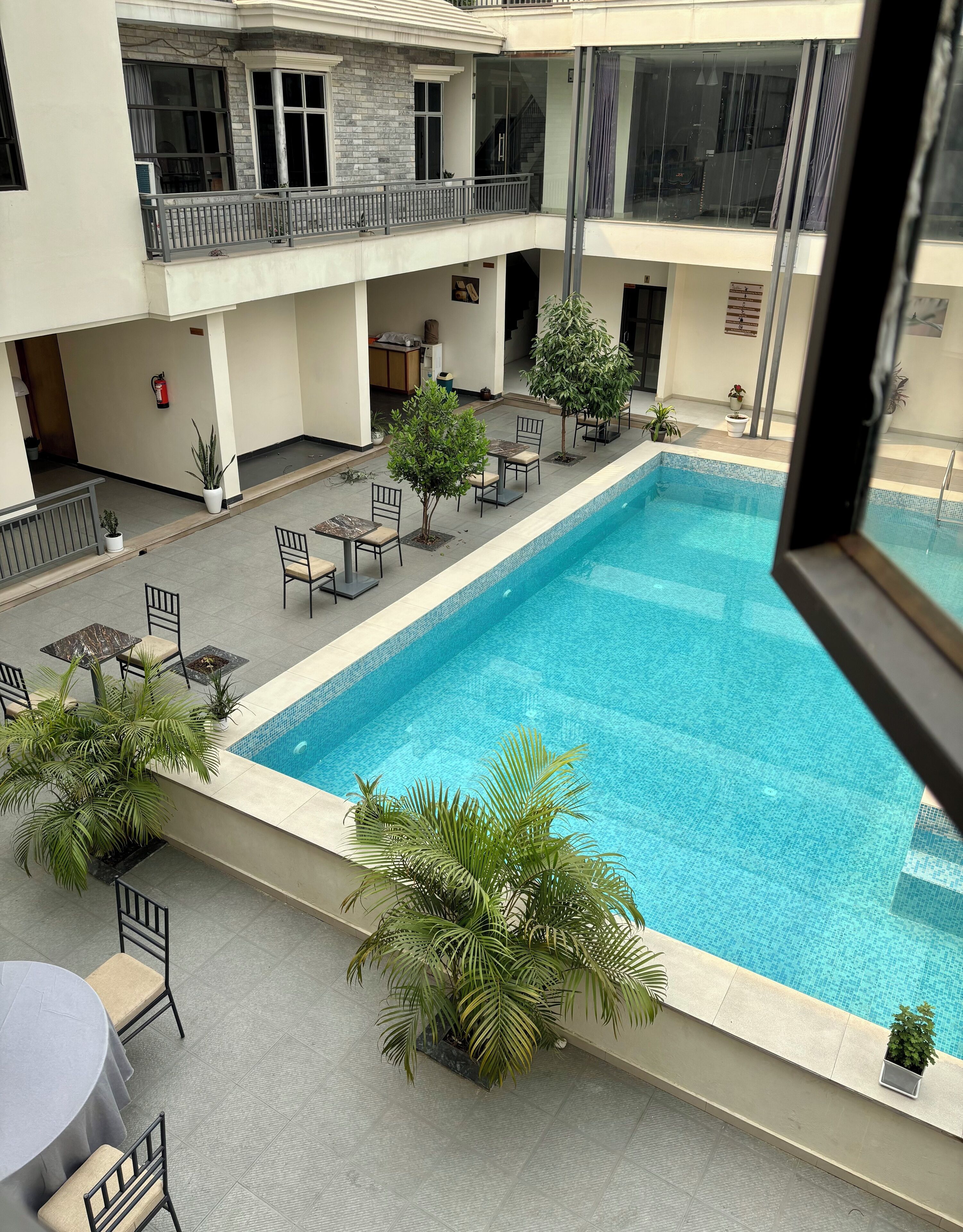 Premium bedding, memory foam beds, minibar, desk