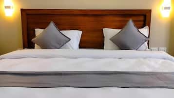 Deluxe Double Room | Premium bedding, memory foam beds, minibar, desk