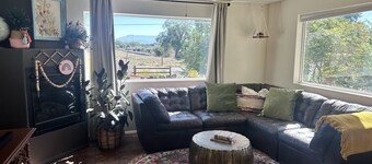 Farmhouse rancher with beautiful views, privacy and close to amenities/town!