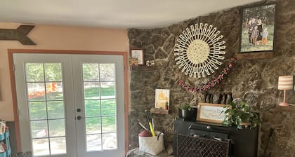 Farmhouse rancher with beautiful views, privacy and close to amenities/town!
