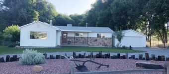 Farmhouse rancher with beautiful views, privacy and close to amenities/town!