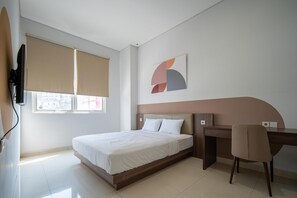 Superior-huone | Työpöytä, ilmainen Wi-Fi, vuodevaatteet