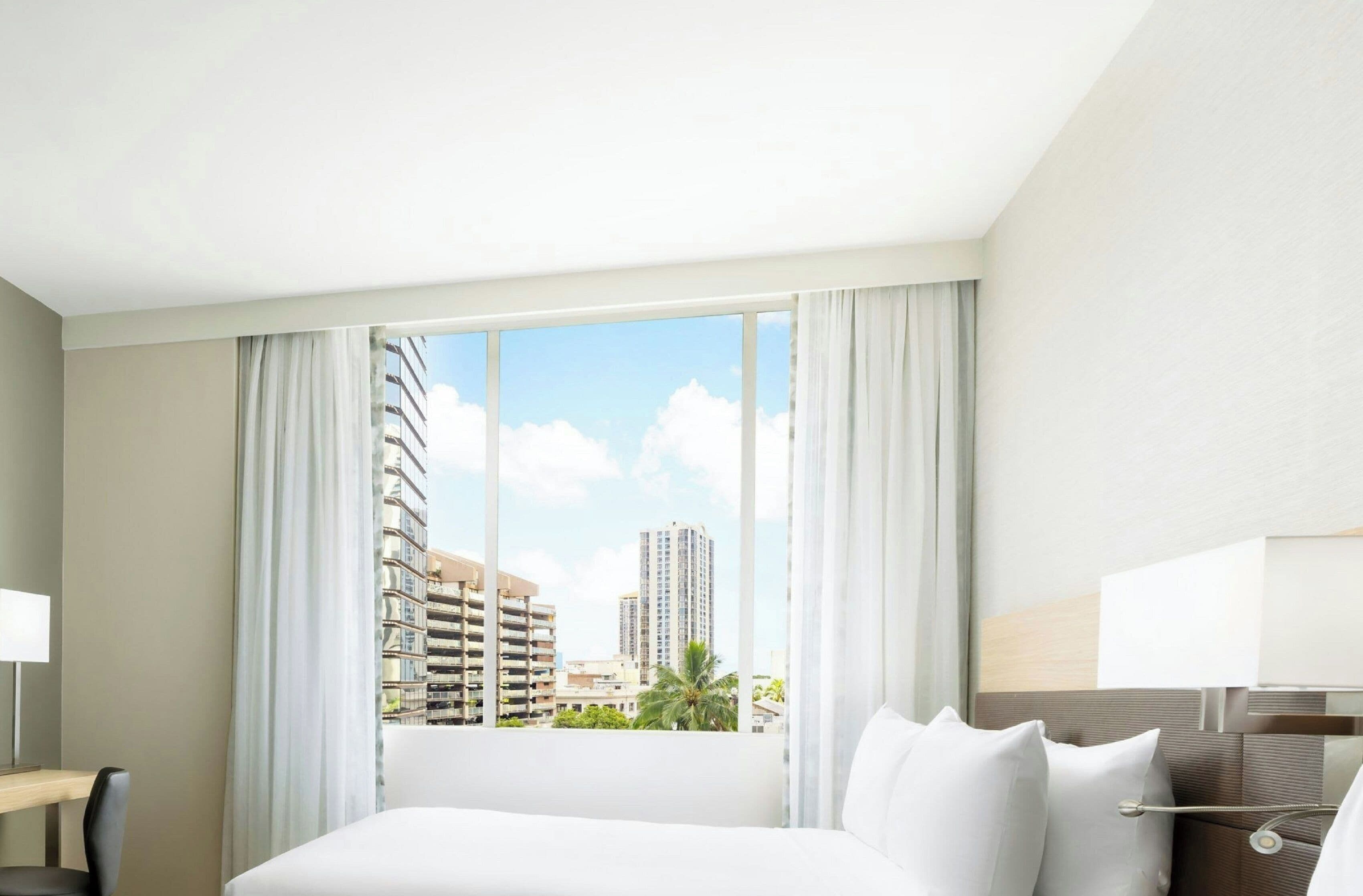 Zimmer, 2 Queen-Betten, Stadtblick | Ausblick vom Zimmer