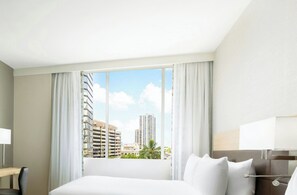 客房, 2 张大床, 城市景观 | 客房景观