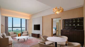 55 inci televisyen LED dengan satelit