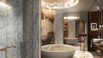 Suite Présidentielle, 1 très grand lit | Salle de bain