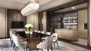 Suite Présidentielle, 1 trÚs grand lit