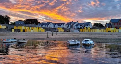 Maison+maisonnette+jardin+cabine Plage Centrale