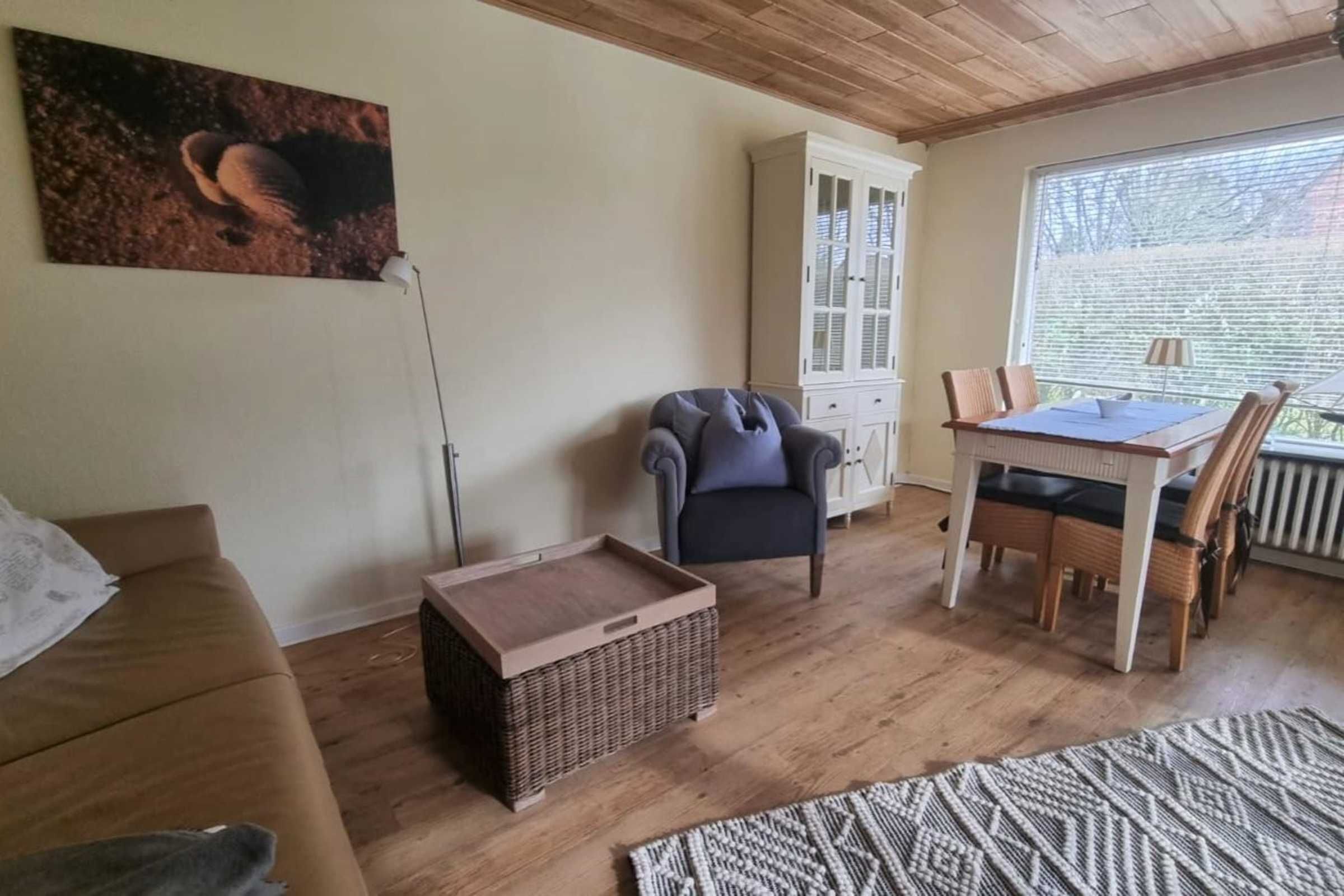 Wohnbereich mit Schlafcouch