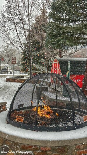 Overnatningsstedets område