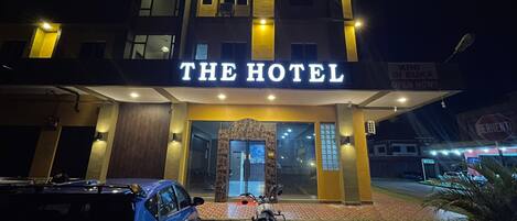 Façade de l’hébergement