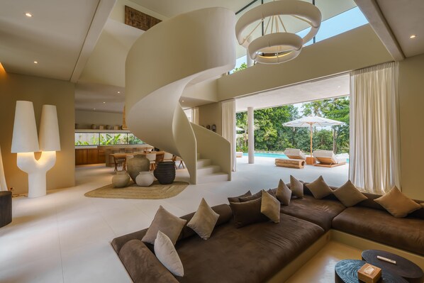 Living area - Villa Habitas (Canggu)
