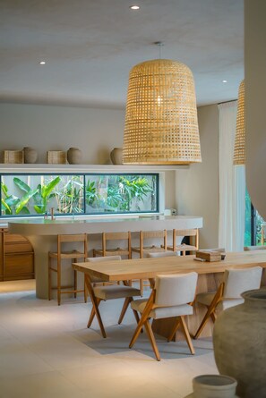 Dining room - Villa Habitas  (Canggu)