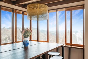 Dining - Montville Resort Style Holiday Retreat with pool (Dulong)