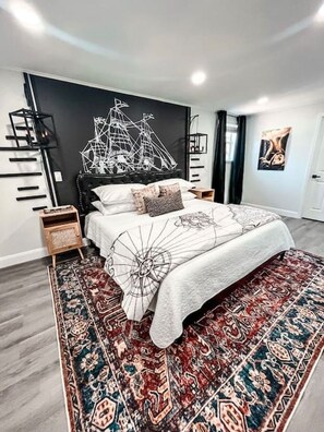 3 sovrum, skrivbord, strykjärn/strykbräda och gratis wi-fi