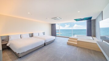 Cortinas blackout, wifi gratis y ropa de cama 