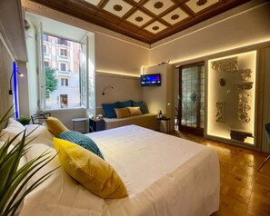 Apartamento ejecutivo | Sábanas italianas Frette y ropa de cama de alta calidad