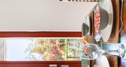 In a quiet part of Buda in a green environment with a panorama of the city