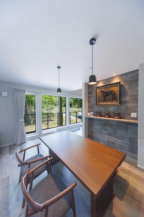 Luxury Villa | Living area - LYS GRACIEUX【Ezo Fuji hoothills】 (Makkari-mura)