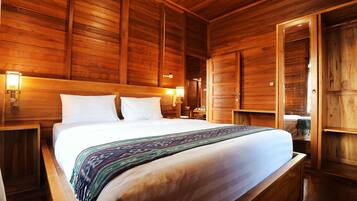 Desk, blackout curtains, rollaway beds, bed sheets