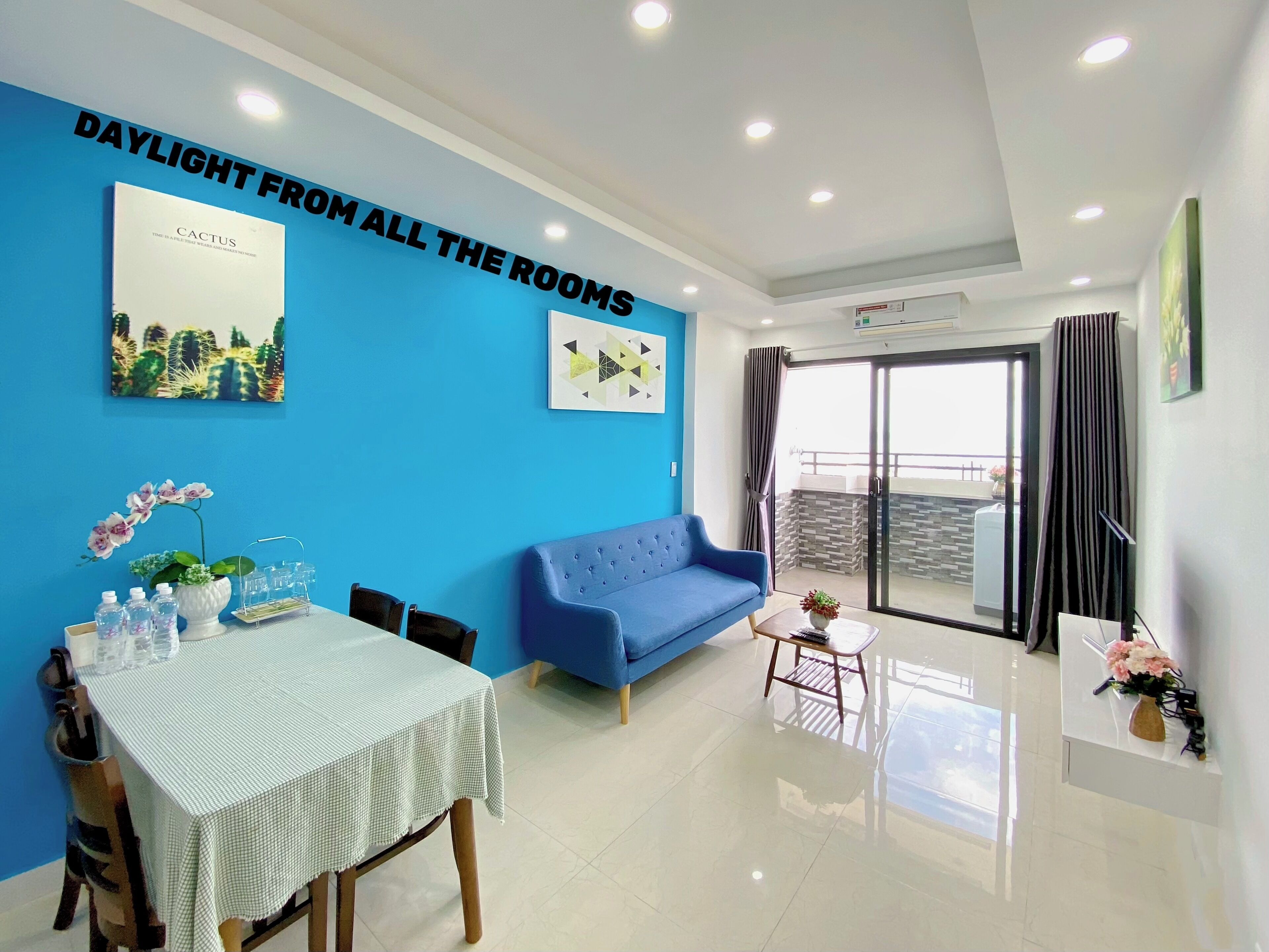 Family Apartment | 2 bedrooms, desk, laptop workspace, blackout drapes