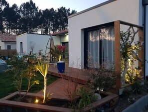 Terrace/patio - Maison Landes Proche Hossegor-capbreton Piscine (Tosse)