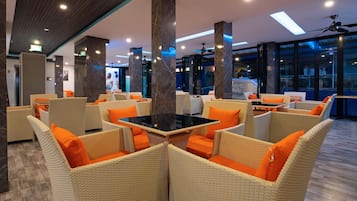 Zona de estar del vestíbulo