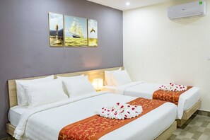 Ropa de cama de alta calidad, colchones Select Comfort y minibar