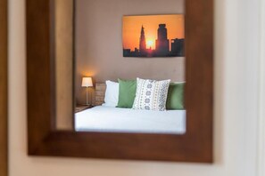 1 bedroom, in-room safe, desk, iron/ironing board - Fuths Penthouse 55 (Antwerp)