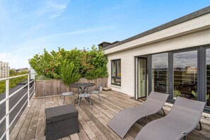 Outdoor dining - Fuths Penthouse 55 (Antwerp)