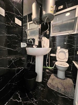 Apartment | Bathroom | Bidet, towels, soap, shampoo - Unique Hotel Apt In Madinaty b6.69.5.4 (New Cairo)