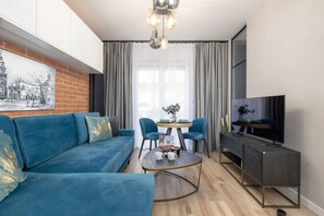 Living area - Lux Krakow Apartment by Renters Prestige (Kraków)