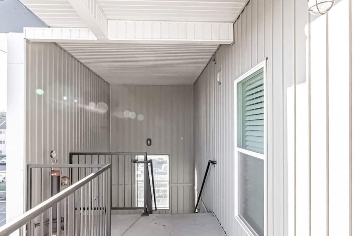 Leilighet, 3 soverom, 2 bad | 3 soverom, skrivebord, skrivebord for bærbar PC og strykejern/-brett