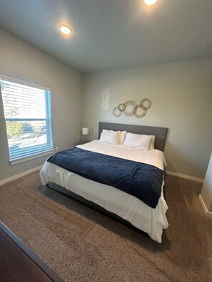 Apartment, 3 Bedrooms, Kitchen | 3 bedrooms, desk, laptop workspace, iron/ironing board - Bringham's Mill Apartments (Rexburg)