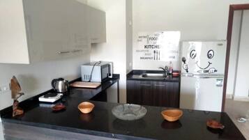 Chalet, 2 Schlafzimmer, barrierefrei, Raucher | Eigene Küche